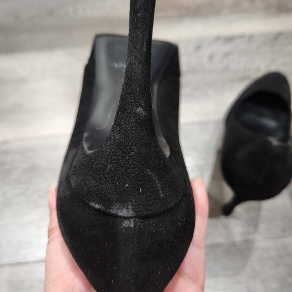 YSL black suede pumps size 36 - Picture 5 of 9